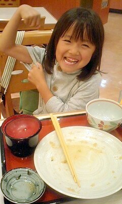 たくさん食べて、運動会、がんばるぞ！