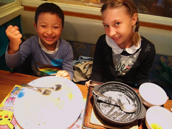 日本のごはん、おいしかった！