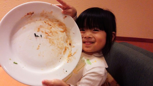 いっぱいたべたよ~